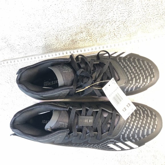 adidas D.O.N. Issue #4 Men's Core Black Cloud White Carbon Sneakers Shoes - Picture 4 of 17